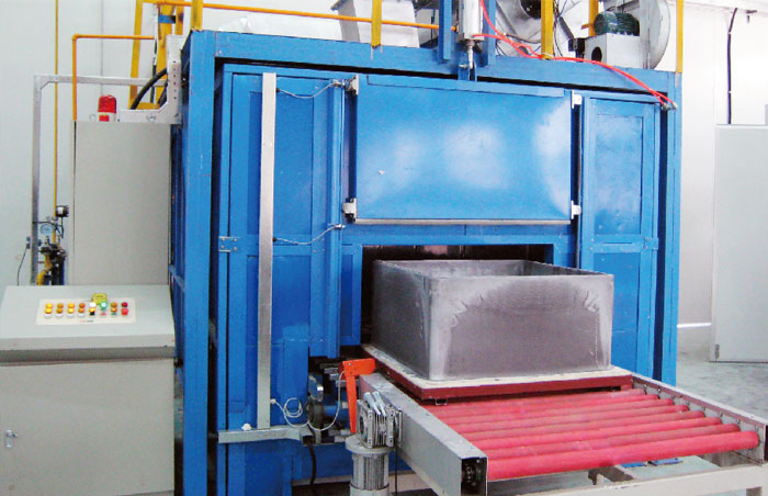 Continuous Curing OvenFor Fused Silica Crucible