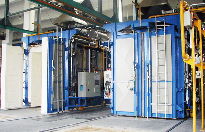 Shuttle Kiln For Clay Graphite Crucible