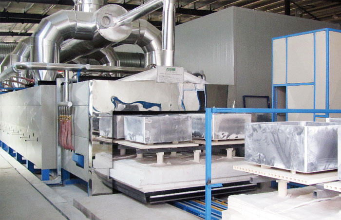 Tunnel Kiln For Fused Silica Crucible